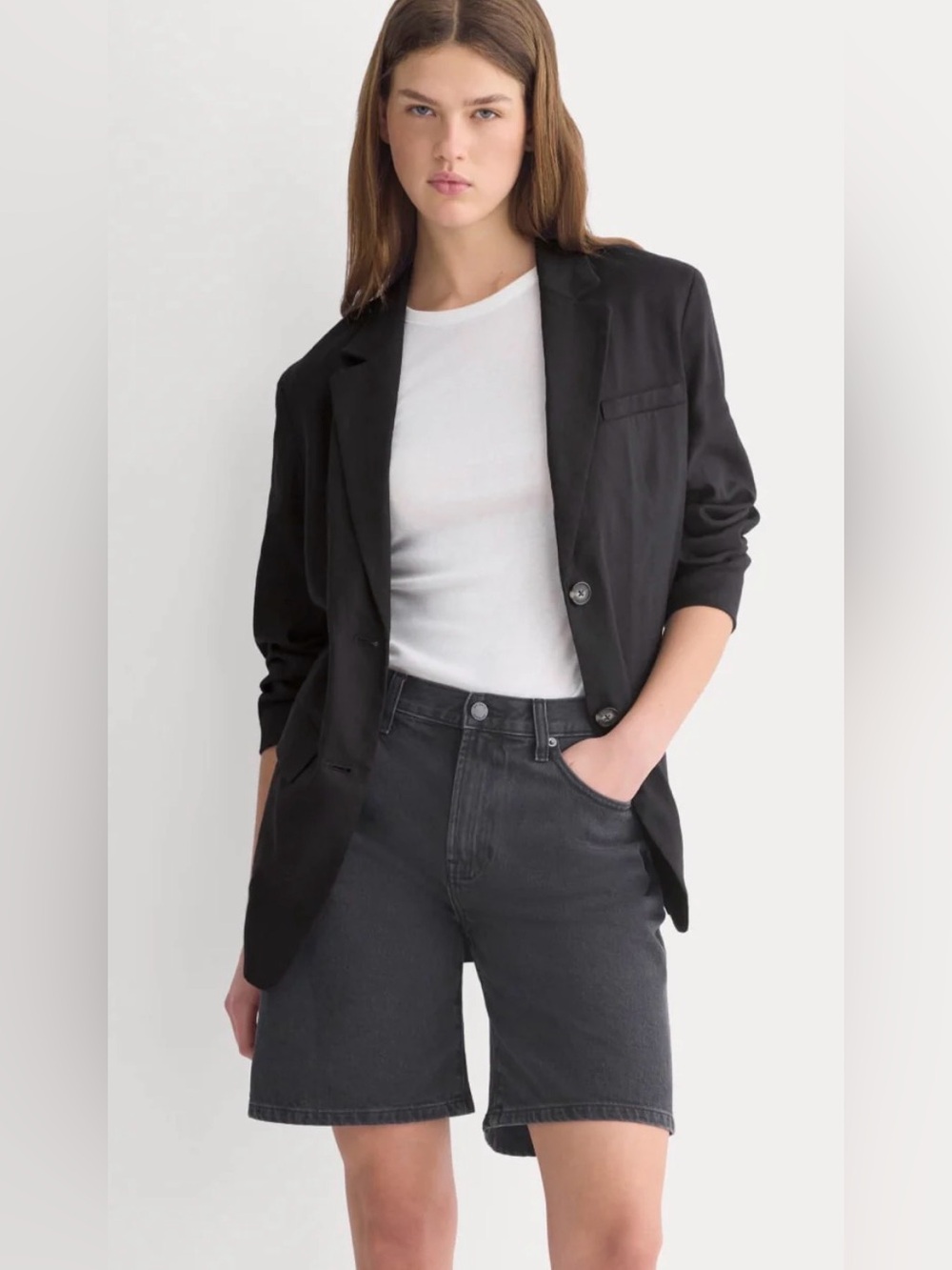 Everlane Loose Jean Shorts Women’s Size 26 Brand New